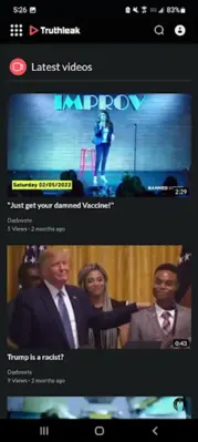 TruthLeak android App screenshot 1